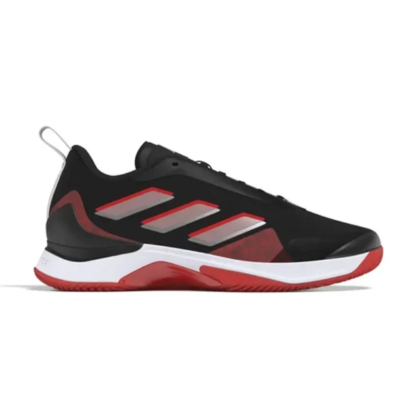 ADIDAS AVACOURT CLAY NEGRO ROJO MUJER HQ8409