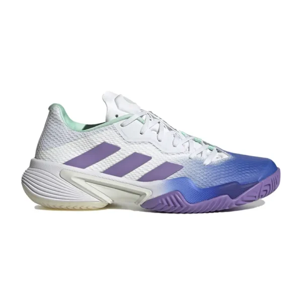 ADIDAS BARRICADE BLANCO AZUL MUJER HP7417