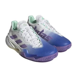 ADIDAS BARRICADE BLANCO AZUL MUJER HP7417 - Imagen 2