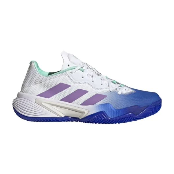 ADIDAS BARRICADE CLAY BLANCO AZUL MUJER HQ8428