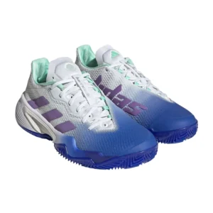 ADIDAS BARRICADE CLAY BLANCO AZUL MUJER HQ8428 - Imagen 2