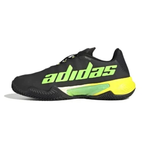 ADIDAS BARRICADE CLAY NEGRO VERDE GY1435 - Imagen 2