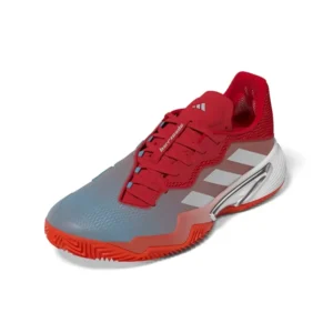 ADIDAS BARRICADE CLAY ROJO GRIS MUJER HQ8427 - Imagen 2