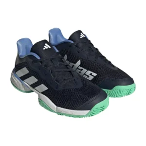 ADIDAS BARRICADE NEGRO BLANCO JUNIOR HP9695 - Imagen 2