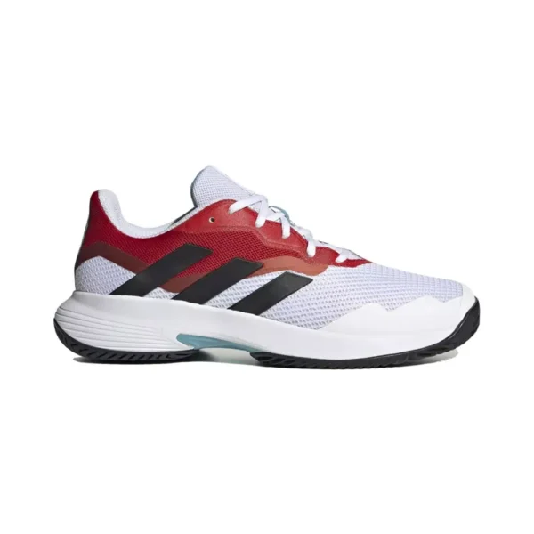 ADIDAS COURTJAM CONTROL BLANCO ROJO HQ8469