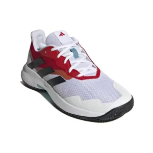 ADIDAS COURTJAM CONTROL BLANCO ROJO HQ8469 - Imagen 2