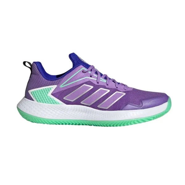 ADIDAS DEFIANT SPEED CLAY MORADO VERDE MUJER HQ8465