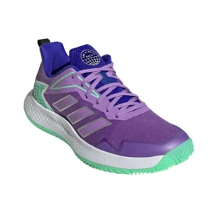 ADIDAS DEFIANT SPEED CLAY MORADO VERDE MUJER HQ8465 - Imagen 2