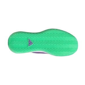 ADIDAS DEFIANT SPEED CLAY MORADO VERDE MUJER HQ8465 - Imagen 4