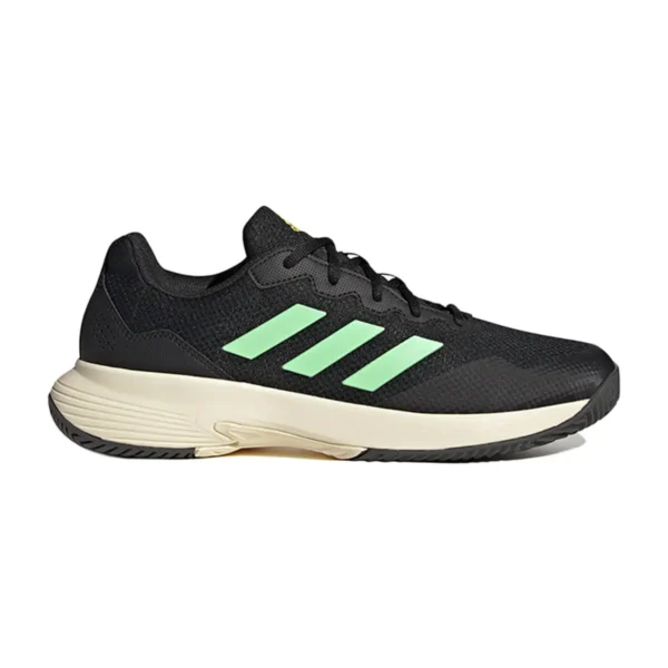 ADIDAS GAMECOURT 2 NEGRO VERDE HR0755