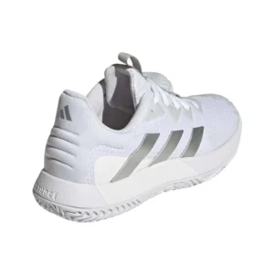 ADIDAS SOLEMATCH CONTROL BLANCO PLATA MUJER ID1502 - Imagen 4