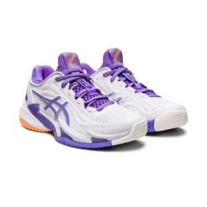 ASICS COURT FF 3 1042A220-101 BLANCO MORADO MUJER - Imagen 2