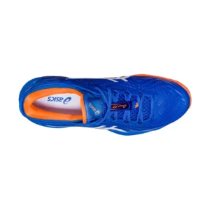 ASICS COURT FF 3 NOVAK AZUL NARANJA 1041A361 960 - Imagen 2