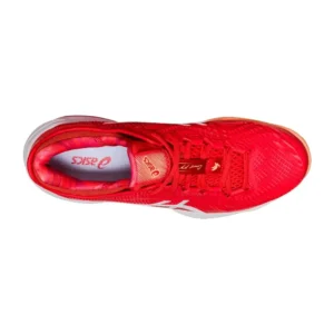 ASICS COURT FF 3 NOVAK CLAY ROJO BLANCO 1041A364 961 - Imagen 3