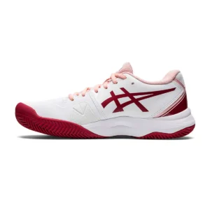 ASICS GEL-CHALLENGER 13 CLAY BLANCO ROSA MUJER 1042A165 103 - Imagen 2