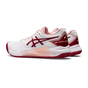 ASICS GEL-CHALLENGER 13 CLAY BLANCO ROSA MUJER 1042A165 103 - Imagen 3