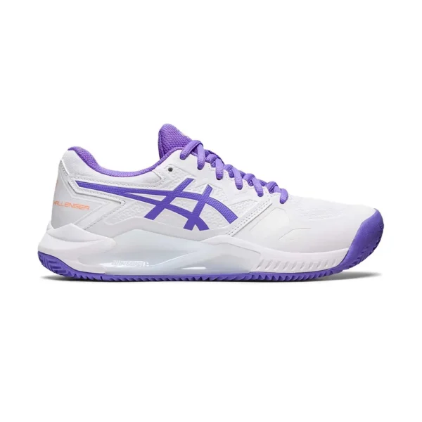 ASICS GEL-CHALLENGER 13 CLAY BLANCO Y MORADO MUJER 1042A165-104