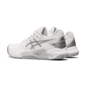 ASICS GEL-CHALLENGER 13 PADEL BLANCO Y PLATA MUJER 1042A205-100 - Imagen 2