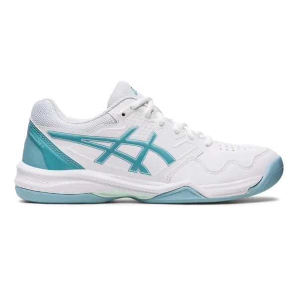 ASICS GEL-DEDICATE 7 INDOOR BLANCO AZUL MUJER 1042A166 103