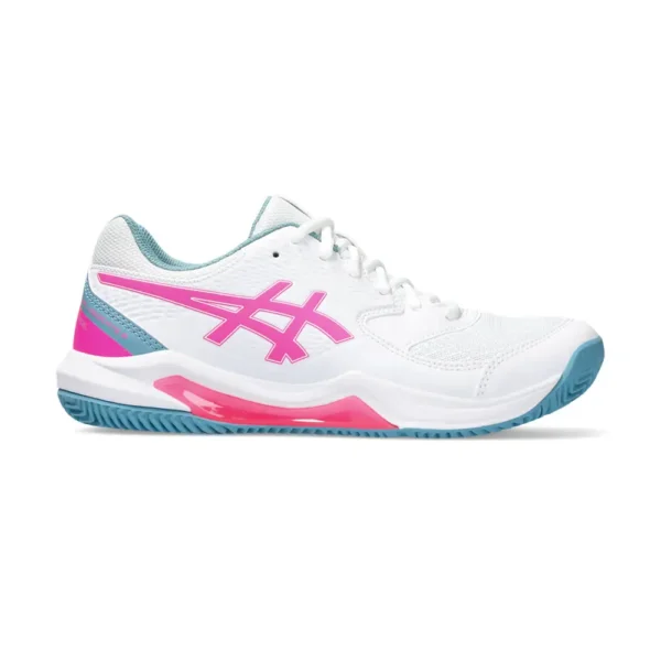 ASICS GEL-DEDICATE 8 PADEL BLANCO ROSA MUJER 1042A241 102