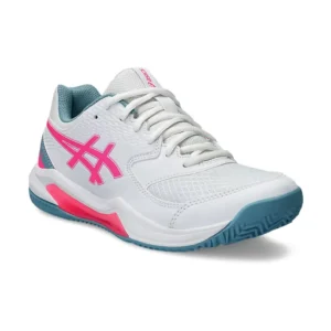 ASICS GEL-DEDICATE 8 PADEL BLANCO ROSA MUJER 1042A241 102 - Imagen 2