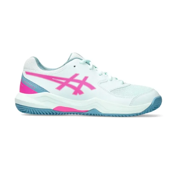 ASICS GEL-DEDICATE 8 PADEL GS BLANCO ROSA NIÑA 1044A064 401