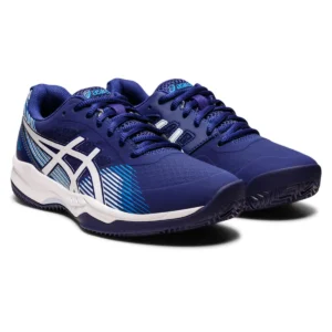 ASICS GEL GAME 8 CLAY OC AZUL BLANCO MUJER 1042A151 403 - Imagen 4