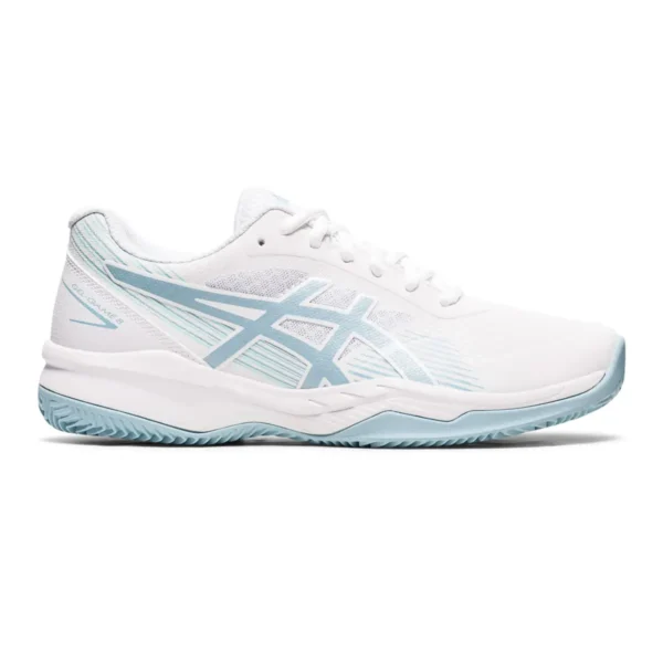 ASICS GEL GAME 8 CLAY OC BLANCO AZUL MUJER 1042A151 106