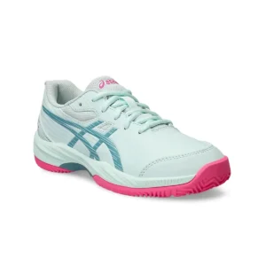 ASICS GEL-GAME 9 PADEL GS AZUL CLARO ROSA JUNIOR 1044A066 401 - Imagen 2