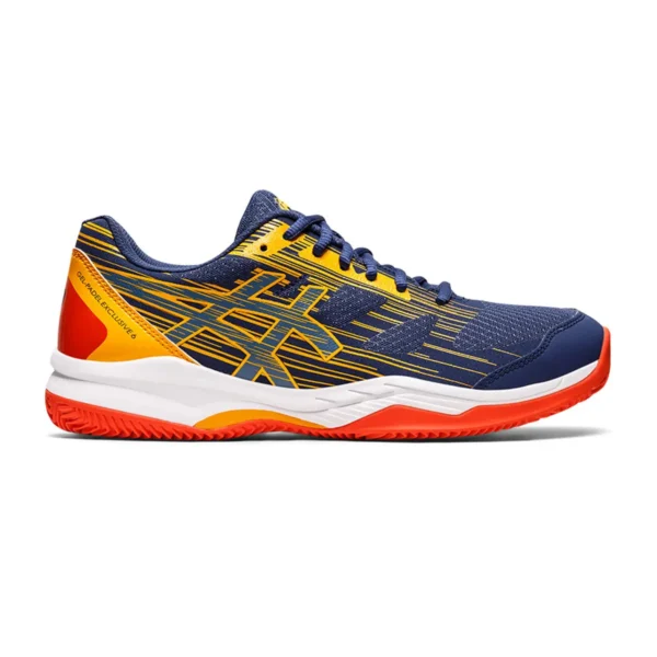 ASICS GEL-PADEL EXCLUSIVE 6 AZUL AMARILLO 1041A200 400