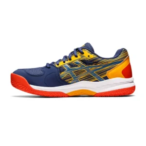 ASICS GEL-PADEL EXCLUSIVE 6 AZUL AMARILLO 1041A200 400 - Imagen 2