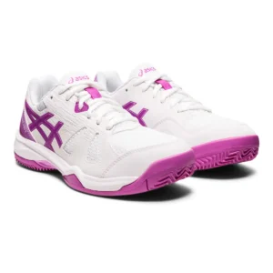 ASICS GEL PADEL PRO 5 BLANCO LILA MUJER 1042A200 100 - Imagen 4