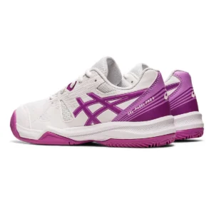 ASICS GEL-PADEL PRO 5 GRADE SCHOOL 1044A048-100 BLANCO MORADO NI - Imagen 3