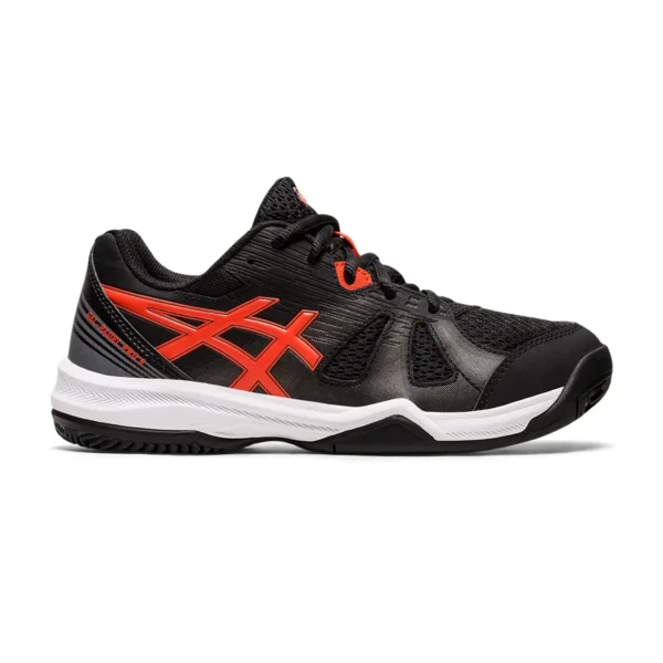 ASICS GEL-PADEL PRO 5 GRADE SCHOOL NEGRO ROJO JUNIOR 1044A048 001