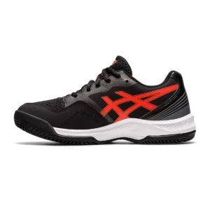 ASICS GEL-PADEL PRO 5 GRADE SCHOOL NEGRO ROJO JUNIOR 1044A048 001 - Imagen 2