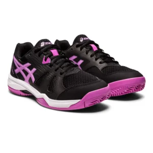 ASICS GEL PADEL PRO 5 NEGRO MORADO MUJER 1042A200 002 - Imagen 4