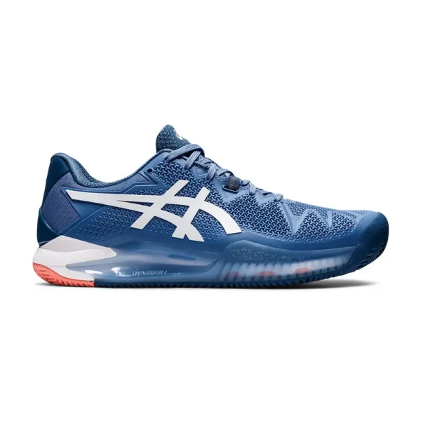 ASICS GEL RESOLUTION 8 CLAY AZUL BLANCO 1041A076404