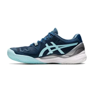 ASICS GEL RESOLUTION 8 CLAY AZUL GRIS MUJER 1042A070406 - Imagen 4