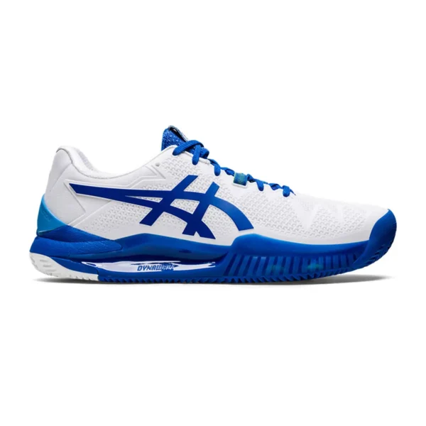 ASICS GEL RESOLUTION 8 CLAY BLANCO AZUL 1041A346 960