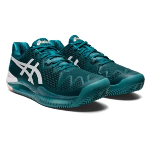 ASICS GEL-RESOLUTION 8 CLAY VERDE BLANCO 1041A076 300 - Imagen 2