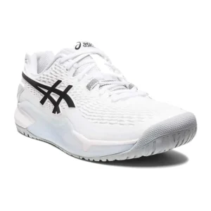 ASICS GEL-RESOLUTION 9 BLANCO NEGRO 1041A330 100 - Imagen 2