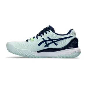 ASICS GEL-RESOLUTION 9 CLAY 1042A224-301 VERDE MUJER - Imagen 2