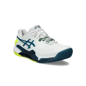 ASICS GEL-RESOLUTION 9 CLAY BLANCO AMARILLO 1041A375 101 - Imagen 2