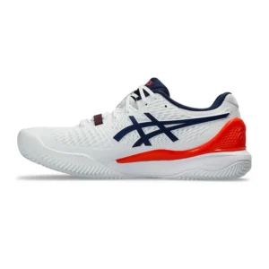 ASICS GEL-RESOLUTION 9 CLAY BLANCO AZUL - Imagen 2