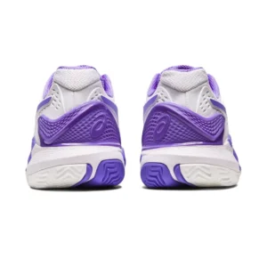 ASICS GEL RESOLUTION 9 CLAY BLANCO MORADO MUJER 1042A224-101 - Imagen 3