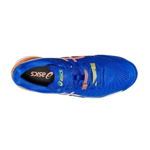 ASICS GEL-RESOLUTION 9 CLAY NARANJA AZUL 1041A385 960 - Imagen 3