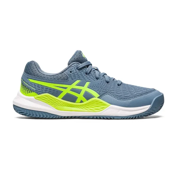 ASICS GEL-RESOLUTION 9 GS CLAY AZUL VERDE JUNIOR 1044A068-400