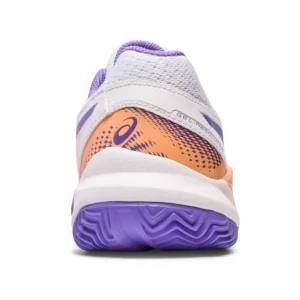 ASICS GEL-RESOLUTION 9 GS CLAY BLANCO MORADO JUNIOR 1044A068-101 - Imagen 3