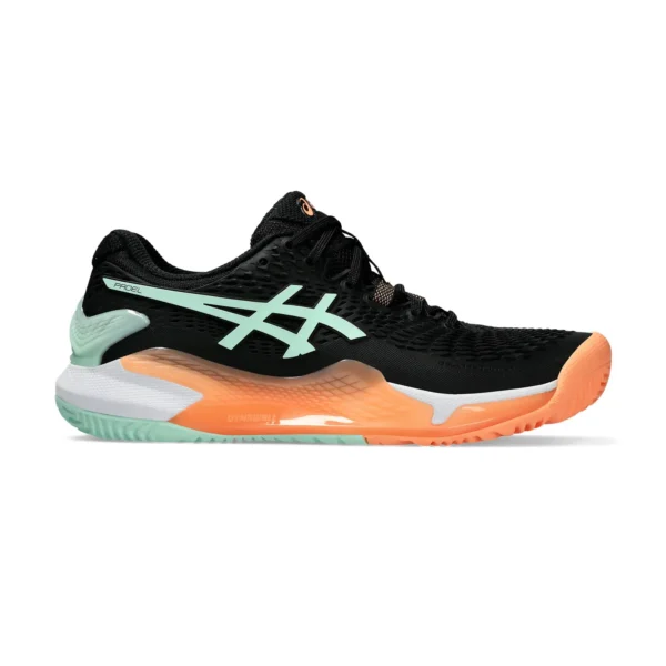 ASICS GEL-RESOLUTION 9 PADEL 1042A245-001 NARANJA MUJER