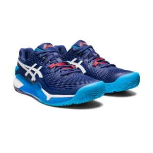 ASICS GEL-RESOLUTION 9 PADEL AZUL ÍNDIGO 1041A334 400 - Imagen 2